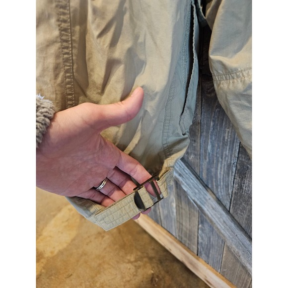 Vintage eddie bauer size large men's cargo pocket jacket windbreaker outdoor - - Picture 6 of 10